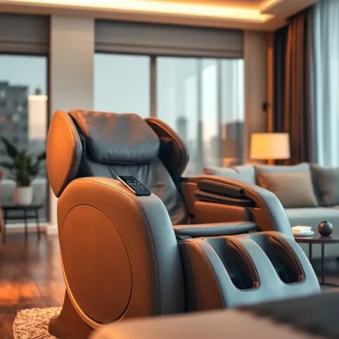 Elektryczny fotel do masażu z pilotem