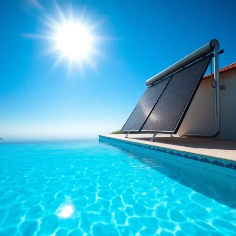 Fotowoltaika do grzania wody w basenie
