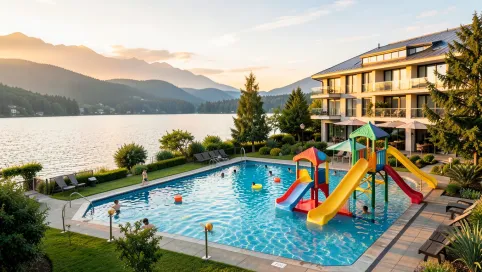 Hotel Nad Jeziorem Z Basenem Dla Dzieci