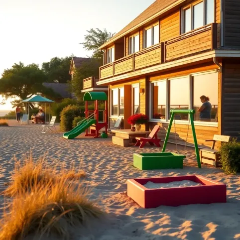 Hotel nad morzem dla małych dzieci