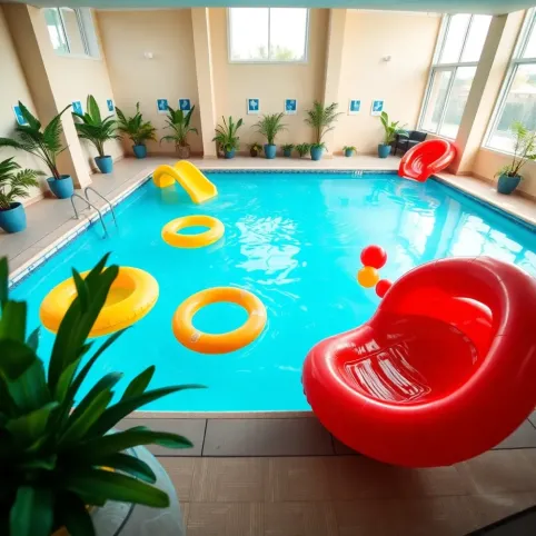 Hotel pod Warszawą z basenem dla dzieci