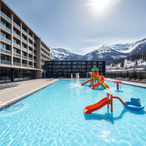 Hotel w górach z basenem dla dzieci