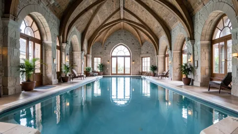 Hotel w Zamku z basenem