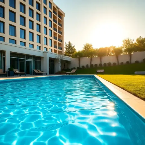 Hotel z basenem akceptacja zwierząt