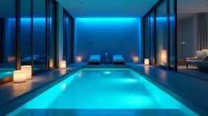 hotel z prywatnym basenem w pokoju polska