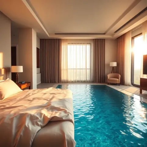 Hotele z prywatnym basenem w pokoju TUI