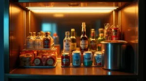 hotelowy minibar