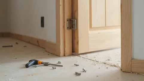 Ile trwa montaż drzwi wewnętrznych