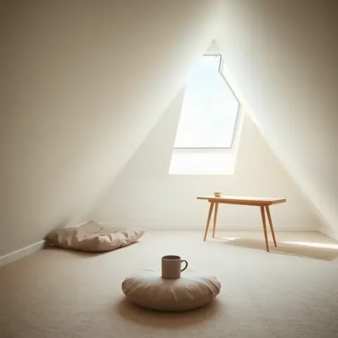 Inaczej pokój na poddaszu