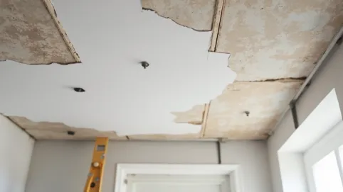 jak montować płyty gk na suficie