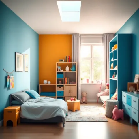 Jak podzielić pokój dla chłopca i dziewczynki