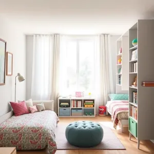 Jak podzielić pokój dla dwójki dzieci