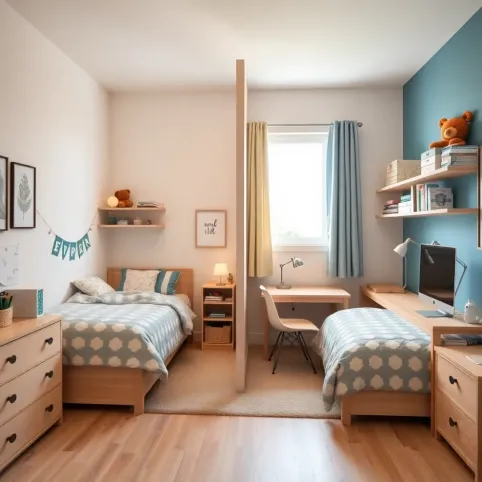 Jak podzielić pokój rodzeństwa