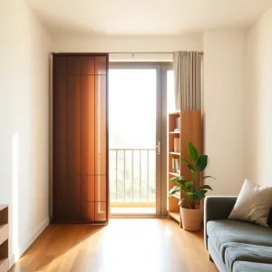 Jak podzielić pokój z oknem balkonowym