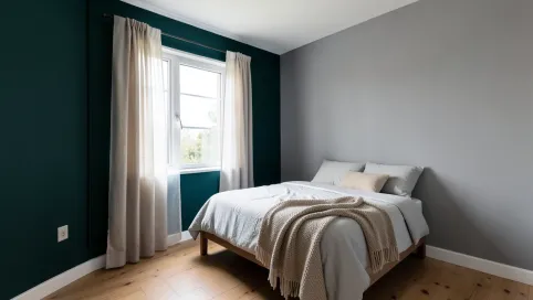 Jak pomalować mały pokój na dwa kolory