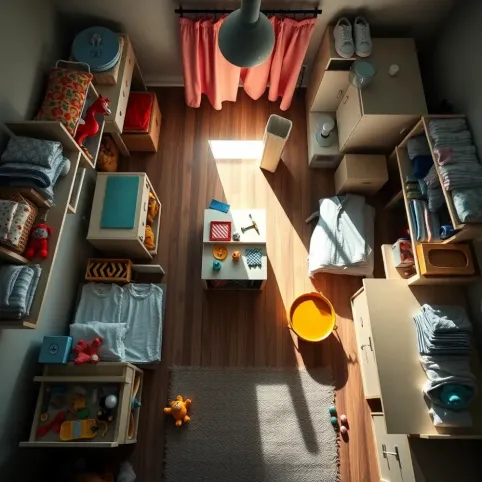 Jak posprzątać pokój dziecka