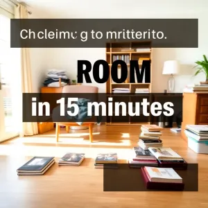 Jak posprzątać pokój w 15 minut