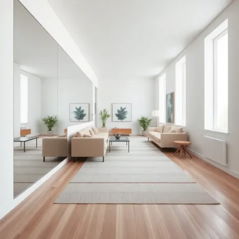 Jak poszerzyć optycznie wąski pokój