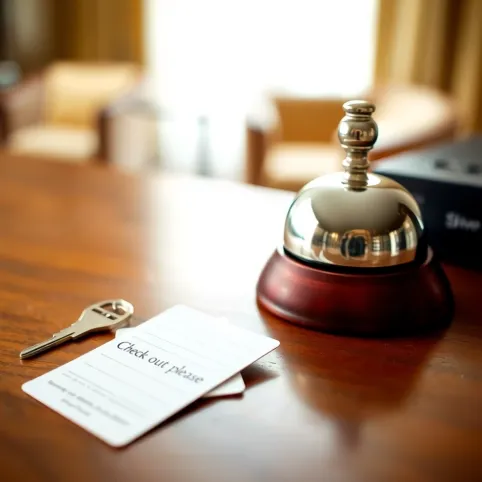 Jak się wymeldować z hotelu po angielsku