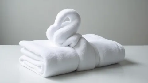 jak składać ręczniki hotelowe