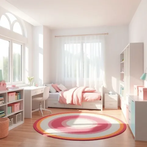 Jak urządzić pokój dla dziewczynki 10 lat