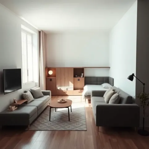 Jak urządzić pokój dzienny z sypialnią