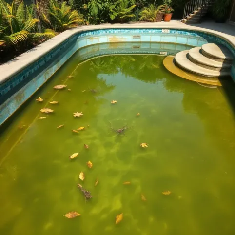 Jak wyczyścić basen po zimie