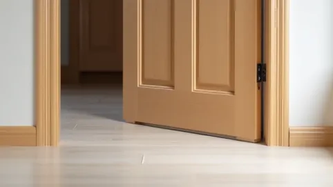 Jak wykończyć panele przy drzwiach wejściowych