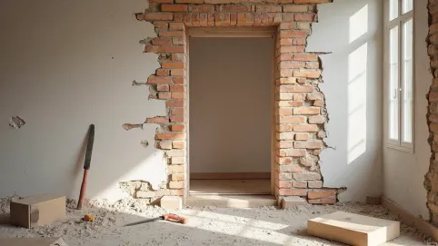 Jak zmniejszyć otwór drzwiowy o 20 cm