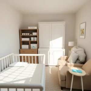 jak zorganizować pokój dla niemowlaka