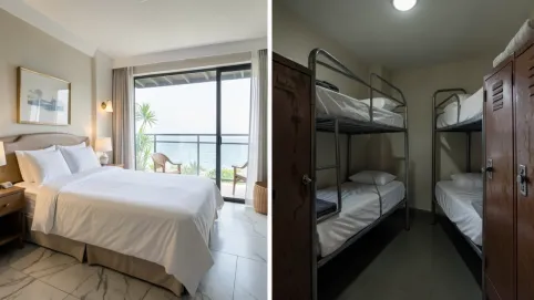 jaka jest różnica między hotelem a hostelem