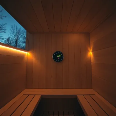 Jaka temperatura w saunie ogrodowej