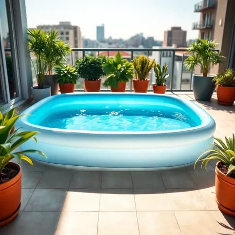 Jaki basen na balkon