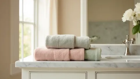 Jaki kolor ręczników do beżowej łazienki