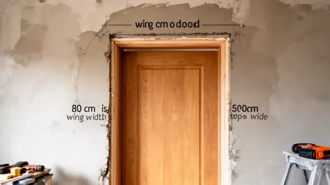 Jaki otwór na drzwi 80