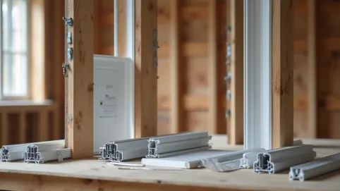 Jakie profile do ścianki działowej z drzwiami