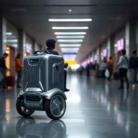 Jeżdżąca Walizka dla dorosłych