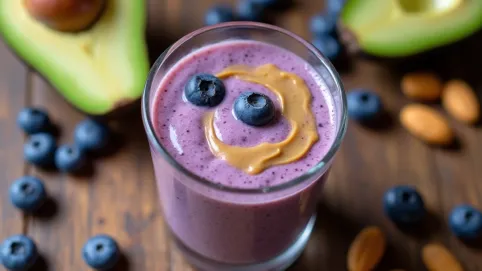 keto koktajl na śniadanie