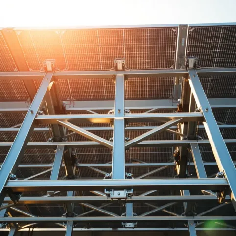 Konstrukcja do paneli fotowoltaicznych