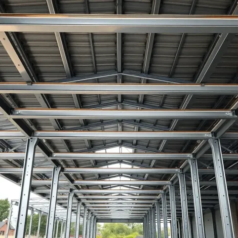 Konstrukcja garażu z profili