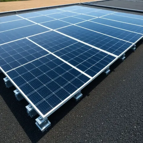 Konstrukcja na dach płaski fotowoltaika