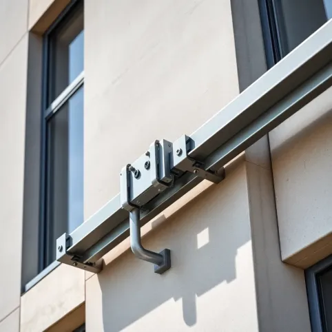 Konstrukcja pod panele fotowoltaiczne na elewacji