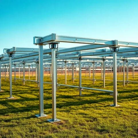 Konstrukcja pod panele fotowoltaiczne na gruncie 10 kW