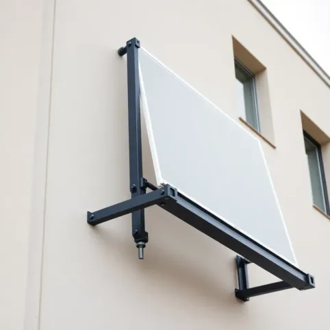 Konstrukcja pod panele fotowoltaiczne na ścianie