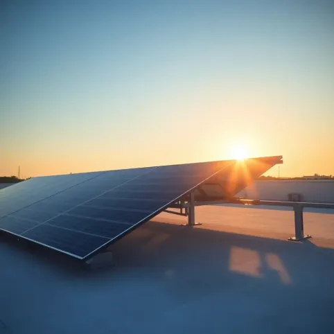 Konstrukcja PV na dach płaski Cena