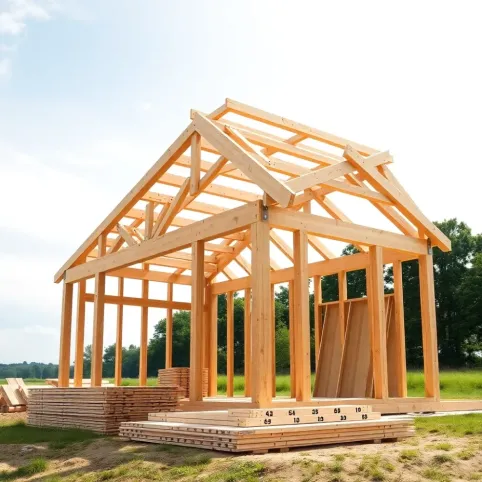 Konstrukcja szkieletowa do samodzielnego montażu