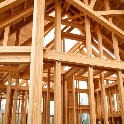 Konstrukcja szkieletowa drewniana opis