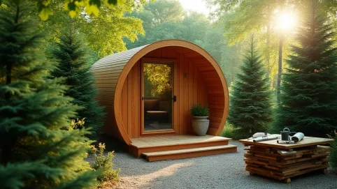 Koszt budowy sauny ogrodowej