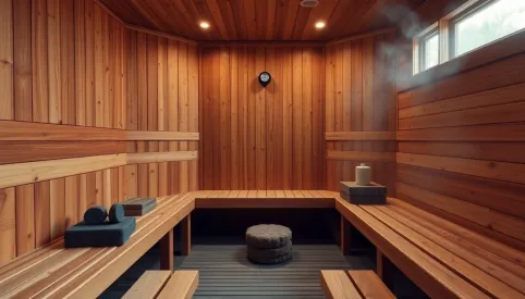 Koszt budowy sauny w domu