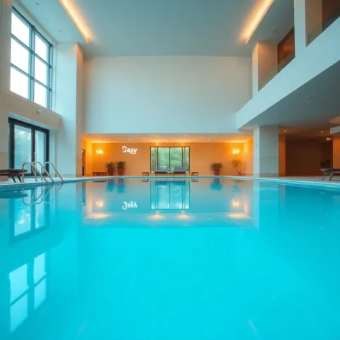 Łazy hotel z basenem